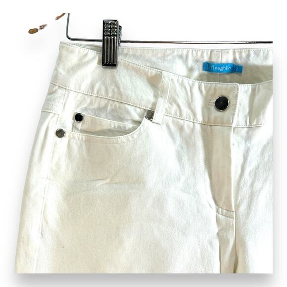 J MCLAUGHLIN WHITE JEANS SZ 2 - Picture 5 of 10